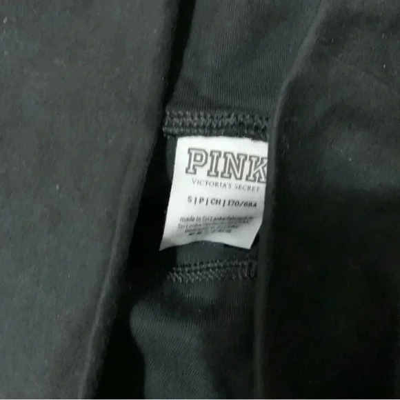 VS PINK GOLD BLING CAMPUS SHIRT / LEGGINGS S - Picture 8 of 9